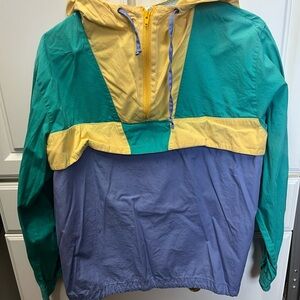 80's Retro Colorful Windbreaker - RARE